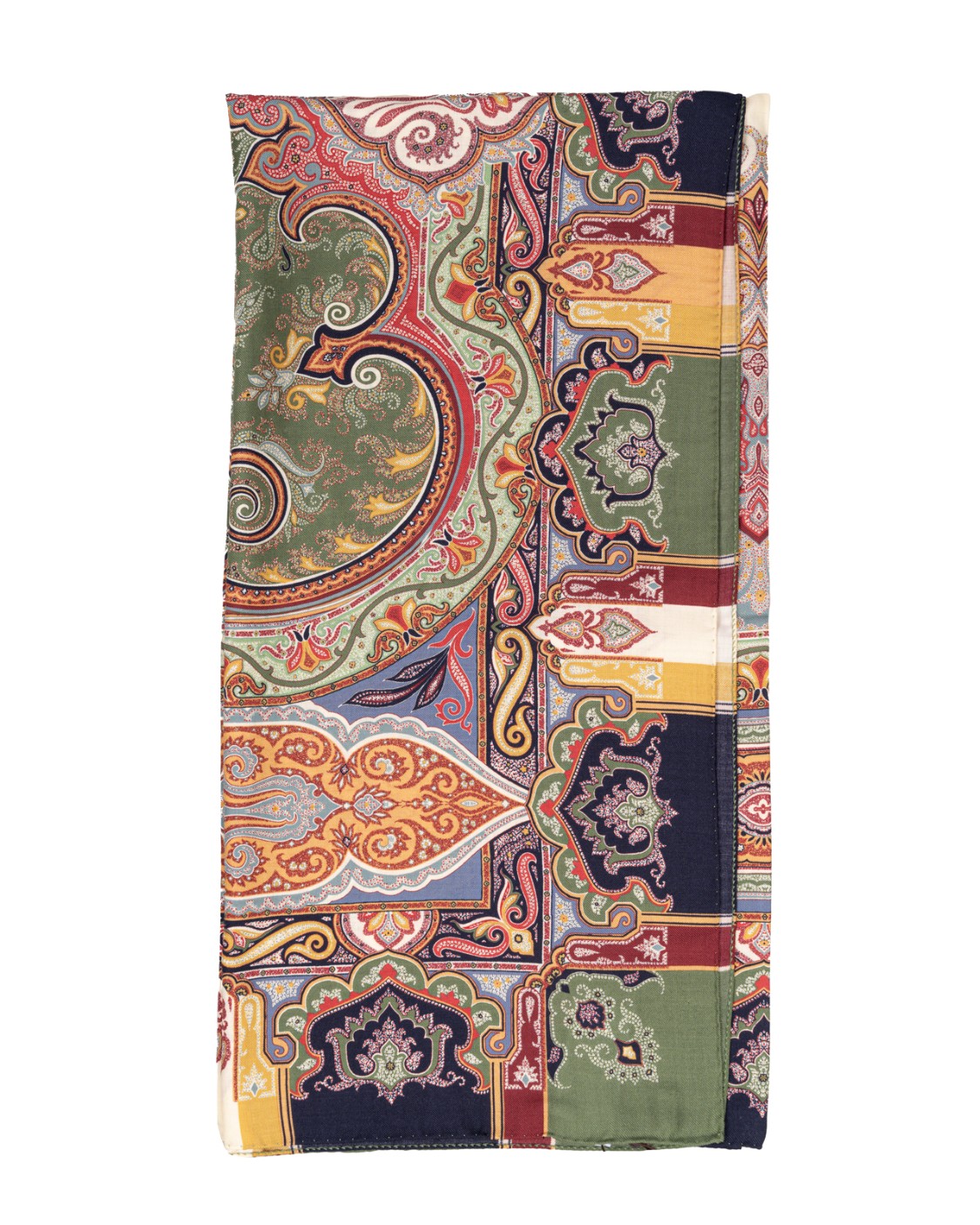 shop ETRO  Scialle: Etro sciale in lana e seta con stampa.
Decorato con una stampa Paisley con motivo a righe.
Dimensioni: 140 x 140 cm.
Composizione: 95% modal, 5% cashmere.
Made in Italy.. WAYA0001 AA050-X0820 number 9881786